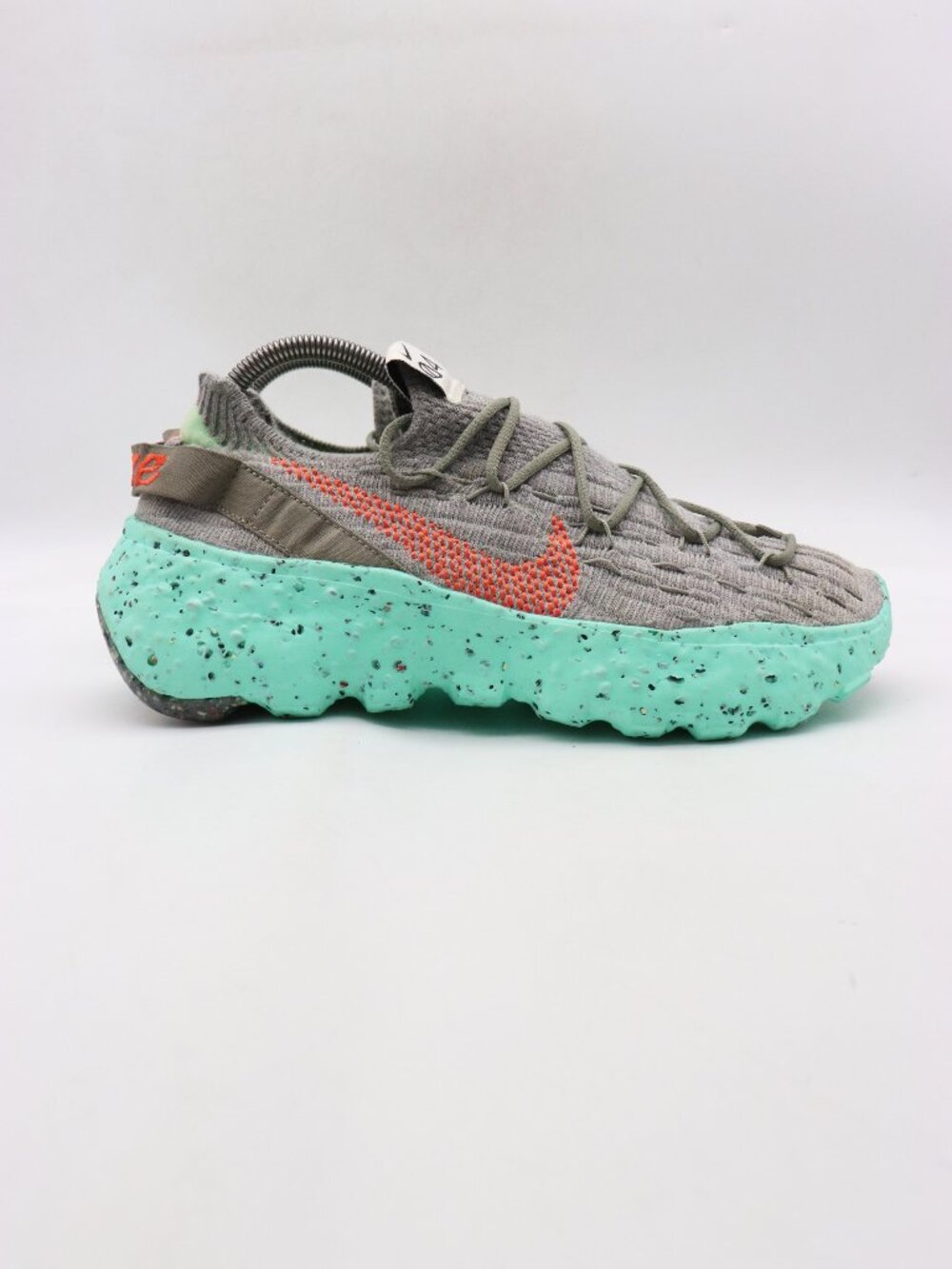 Nike Space Hippie 04 Men's Size 8.5 Dark Stucco Light Bone Green Glow CZ6398-020
